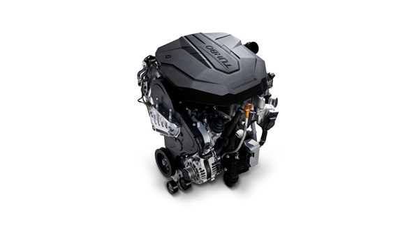Hyundai SANTA FE 4-cylindrig dieselmotor.